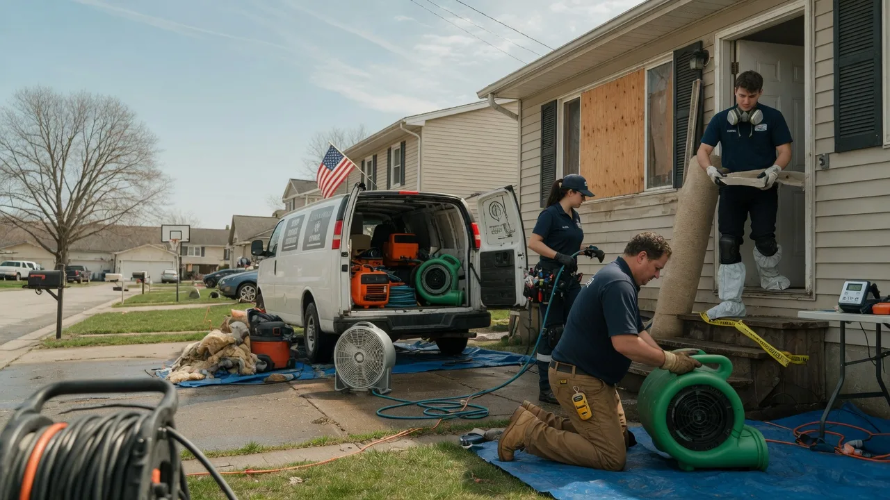 Water Damage Restoration in Newtown, PA near me